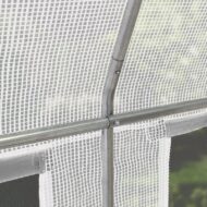 TOOLPORT PE 180g/m² Blanco Invernadero Túnel - Imagen 6