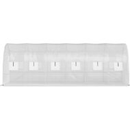 VEVOR 6,1 × 3 × 2,1 m Acero Invernadero Túnel - Imagen 5