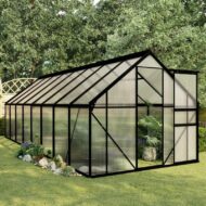 WooDlan Greenhouse House 190 × 490 × 125/195 cm Invernadero - Imagen 6