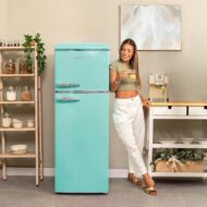 Cecotec Bolero CoolMarket 2D Origin 215L E Verde Frigorífico E - Imagen 2