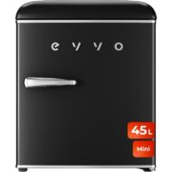 EVVO F20 45L Clase de eficiencia energética F Negro Nevera mini F