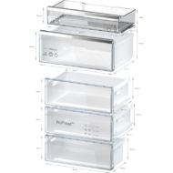 Combi Balay 3KFC879 440L No Frost Frigorífico C - Imagen 4