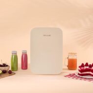 Cecotec Bolero MiniCooling 10L 12V-220V 7-65 °C Beige Nevera mini E - Imagen 2