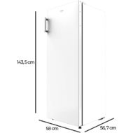 White 242L Frigorífico Una Puerta Cecotec Bolero CoolMarket 1D 242 E - Imagen 3
