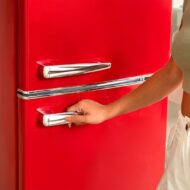 Cecotec Bolero CoolMarket 2D Origin 215L E Rojo Frigorífico E - Imagen 3