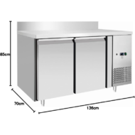 Refrigerada METRO Professional GCC2100BS 250W 215L Mesa A - Imagen 2