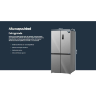 Frigorífico Americano Infiniton AMCB-415CD82XET 415L No Frost Inox E - Imagen 7