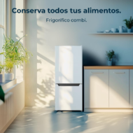 E 117L Frigorífico Combi Cecotec Bolero CoolMarket Combi 117 DF E - Imagen 4