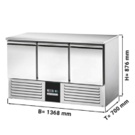 Mesa de Refrigeración GGM Gastro SAG147END 240W 368L E - Imagen 6
