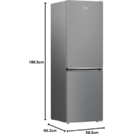 Beko B1RCNE364XB 187x59.5x66.3cm 316L Frigorífico Combi E - Imagen 4