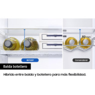 Frigorífico Combi Samsung RB38C605CWW/EF 390L Blanco No Frost C - Imagen 5