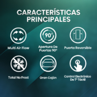 Hisense RB329N4AWE 180cm 255L Frigorífico Combi A - Imagen 2