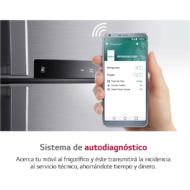 LG GBP62PZNCN1 384L No Frost Combi Frigorífico C - Imagen 8
