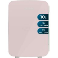 Cecotec Bolero MiniCooling 10L 12V-220V 7-65 °C Rosa Nevera mini E