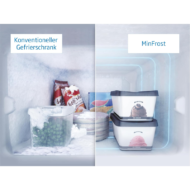 Frigorífico Beko BCSA285K4SN 271L Clase E Integrable Combi E - Imagen 5