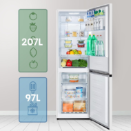 Combi Hisense RB390N4DWD 304L No Frost Frigorífico D - Imagen 3