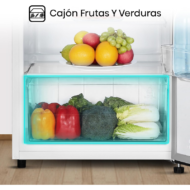 2 Puertas Hisense RT267D4AWE 206L Blanco Frigorífico E - Imagen 8