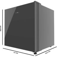 Cecotec Bolero CoolMarket TT 31 Dual 31L E Inox Frigorífico mini E - Imagen 4