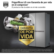 LG GSLC41PYPE 641L No Frost Americano Frigorífico E - Imagen 4