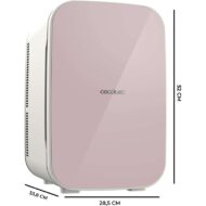 Cecotec Bolero MiniCooling 25L 12V-220V 7-65 °C Rosa Nevera mini E - Imagen 3