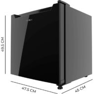 Cecotec Bolero CoolMarket TT 31 Dual 31L E Negro Frigorífico mini E - Imagen 3