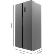 Cecotec SBS 430 84 x 176 cm 430 L Clasificación E Inox Frigorífico Side by Side E - Imagen 10