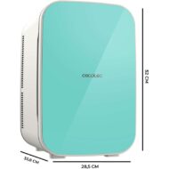 Cecotec Bolero MiniCooling 25L 12V-220V 7-65 °C Verde Nevera mini E - Imagen 2