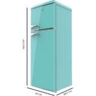 Cecotec Bolero CoolMarket 2D Origin 215L E Verde Frigorífico E - Imagen 5