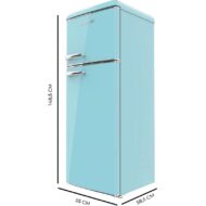 Cecotec Bolero CoolMarket 2D Origin 215L E Azul Frigorífico E - Imagen 3