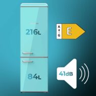 Cecotec Bolero CoolMarket Combi Origin 300 300L E Verde Frigorífico E - Imagen 2