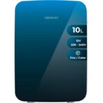 Cecotec Bolero MiniCooling 10L 12V-220V 7-65 °C Azul Nevera mini E
