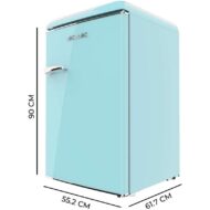 Cecotec Bolero CoolMarket TT Origin 110 110L E Azul Frigorífico mini E - Imagen 4