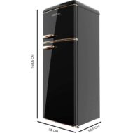 Cecotec Bolero CoolMarket 2D Origin 215L E Negro Frigorífico E - Imagen 7