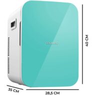 Cecotec Bolero MiniCooling 20L 7-65 °C Clase E Verde Nevera mini E - Imagen 5