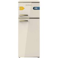 Cecotec Bolero CoolMarket 2D Origin 215L E Beige Frigorífico E