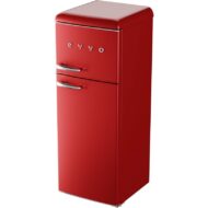 EVVO F45 170L 45L Clase E Rojo Frigorífico Dos Puertas E - Imagen 3