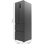 Cecotec Bolero Coolmarket Combi F2D 400 400L E Inox Frigorífico E - Imagen 4