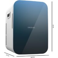 Cecotec Bolero MiniCooling 20L 7-65 °C Clase E Azul Nevera mini E - Imagen 4