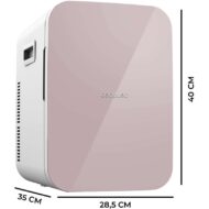 Cecotec Bolero MiniCooling 20L 7-65 °C Clase E Rosa Nevera mini E - Imagen 2