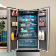 Bolero Coolmarket Combi F2D 400 400L E Inox Frigorífico Cecotec E - Imagen 4
