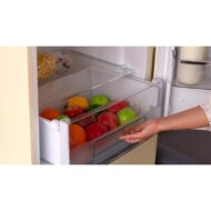 EVVO F55 216L 84L Clase E Beige Frigorífico Combi E - Imagen 3