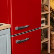 Cecotec Bolero CoolMarket Combi Origin 300 300L E Rojo Frigorífico E - Imagen 5