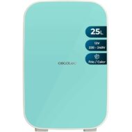 Cecotec Bolero MiniCooling 25L 12V-220V 7-65 °C Verde Nevera mini E
