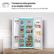 Frigorífico Americano LG GSLC40SWPE 638L 1.79m No Frost E - Imagen 5