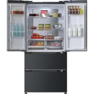 Cecotec Bolero CoolMarket FD 436 Dark 183 x 84 cm 436 L Clasificación E Frigorífico Puerta Francesa E