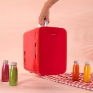 Cecotec Bolero MiniCooling 6L 12V-220V 5-65 °C Rojo Nevera mini E - Imagen 6